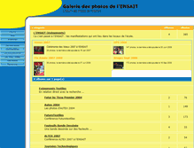 Tablet Screenshot of photos.ensait.fr